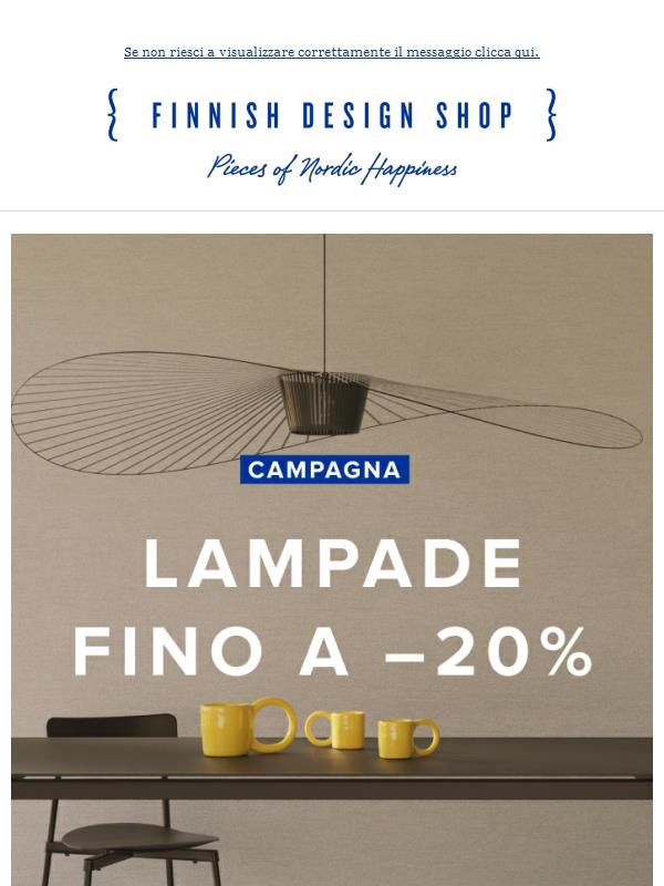 Lampade fino a –20% | Addio buio!
