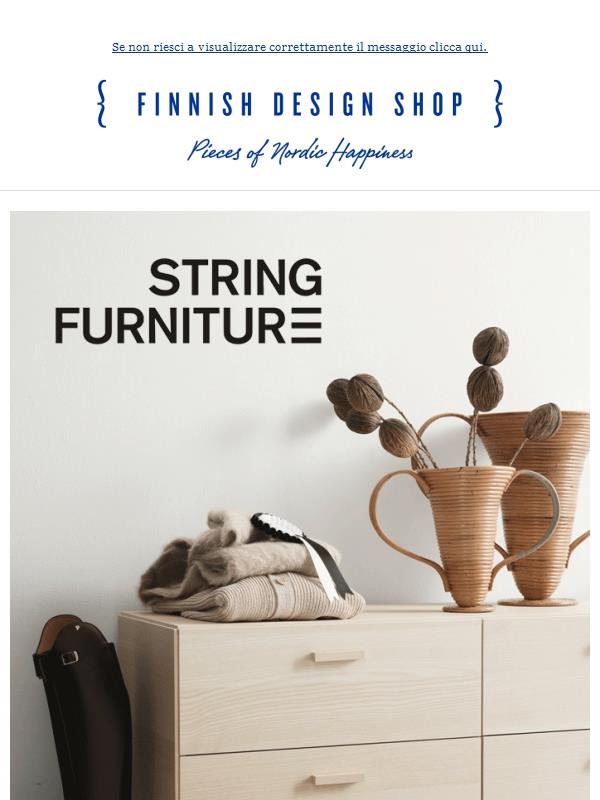 Novità da String Furniture 👀 | Relief | String System