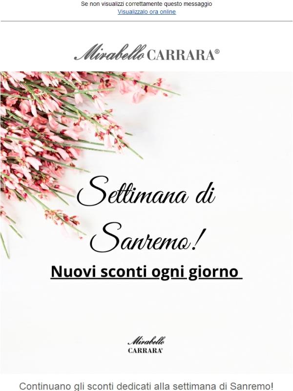 ✿ Sconto Sanremo! Ecco la linea Douceur ✿