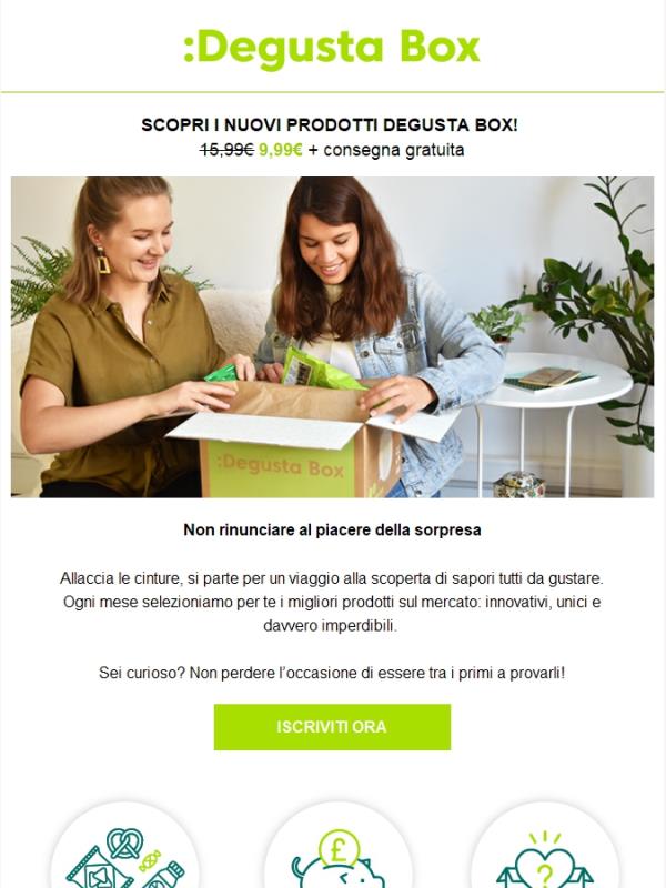 Scopri i nuovi prodotti Degusta Box!