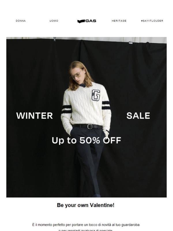 Be your own Valentine: i tuoi capi del cuore al -50%