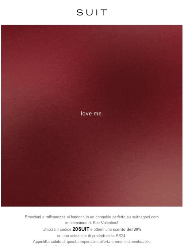 Love Me | Promo del 20%