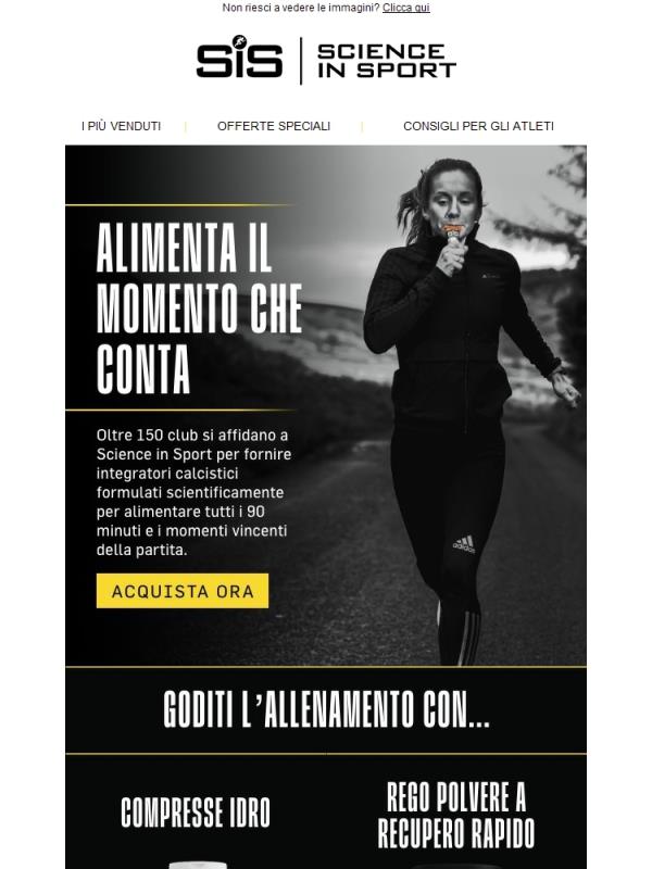 Hai bisogno di una spinta in più quando giochi a calcio?