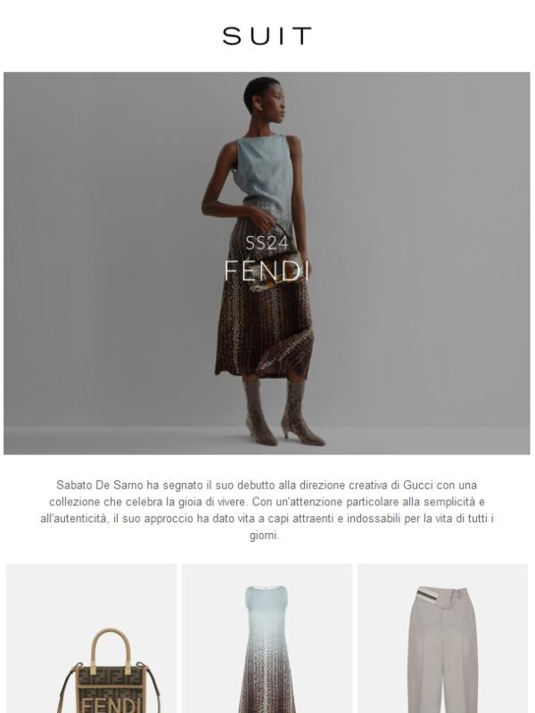 Eleganza romana con la nuova collezione di Fendi | Suit edit