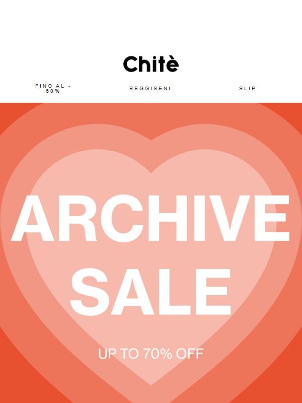 Nuovi prodotti fino al -70%