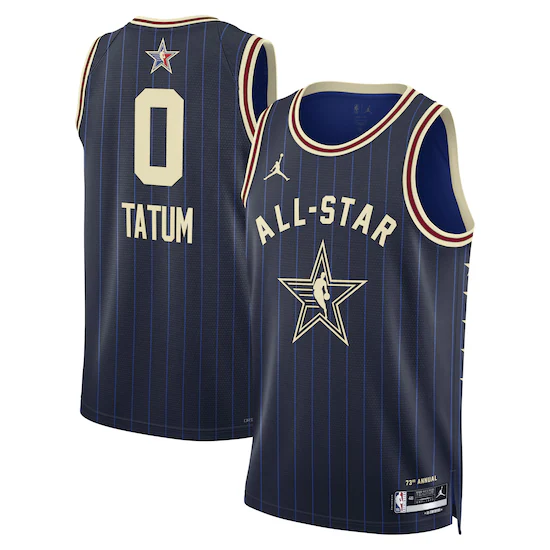 Maglia Swingman Eastern Conference Jordan Brand All-Star 2024 - Blu marino - Jayson Tatum - Unisex