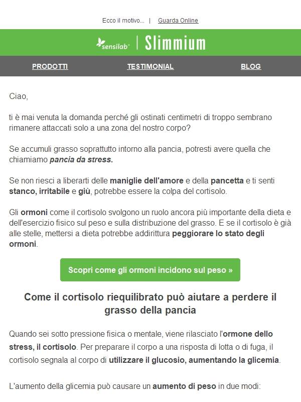 Non riesci a liberarti del grasso della pancia?