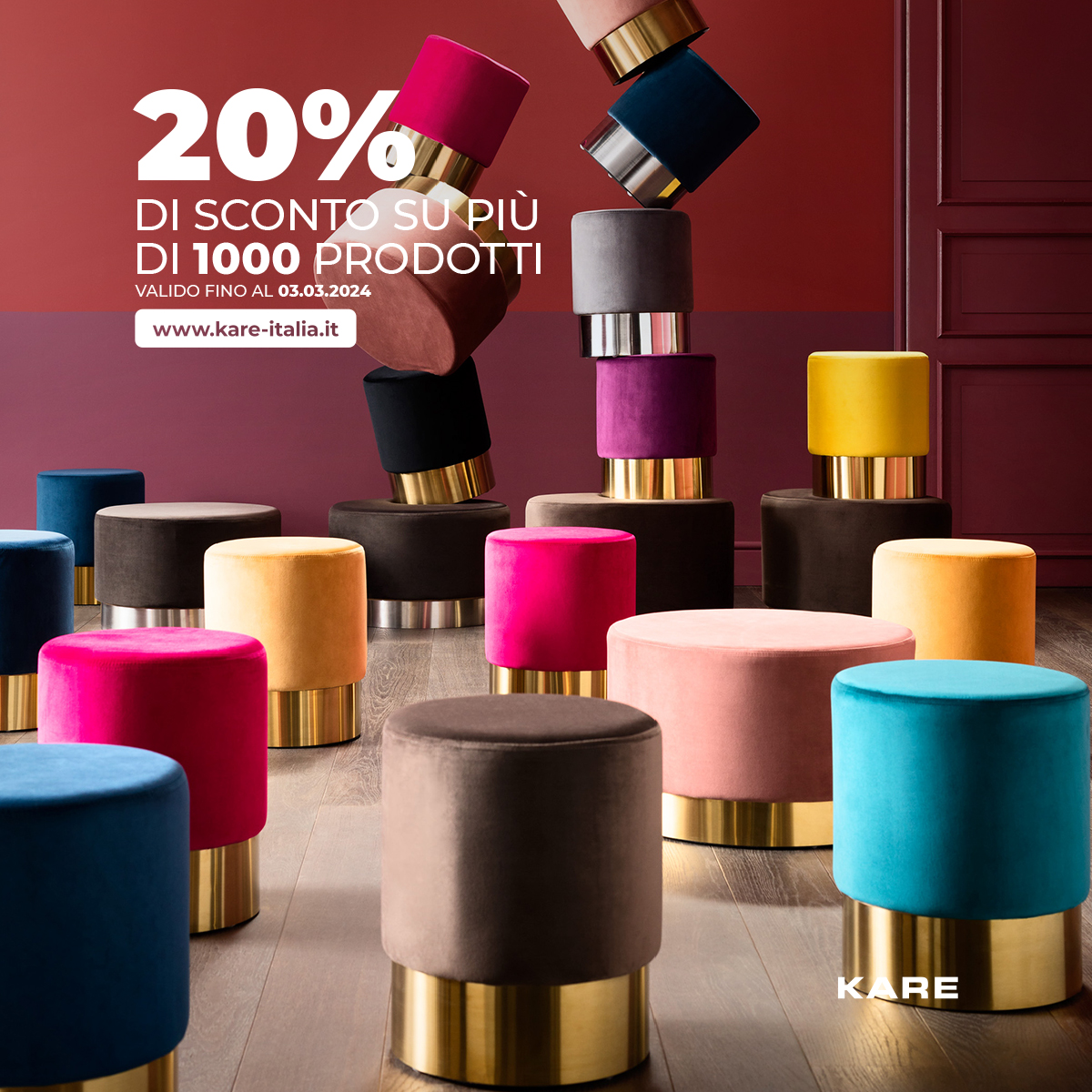 ARREDAMENTO PER L?INGRESSO AL 20% -20%