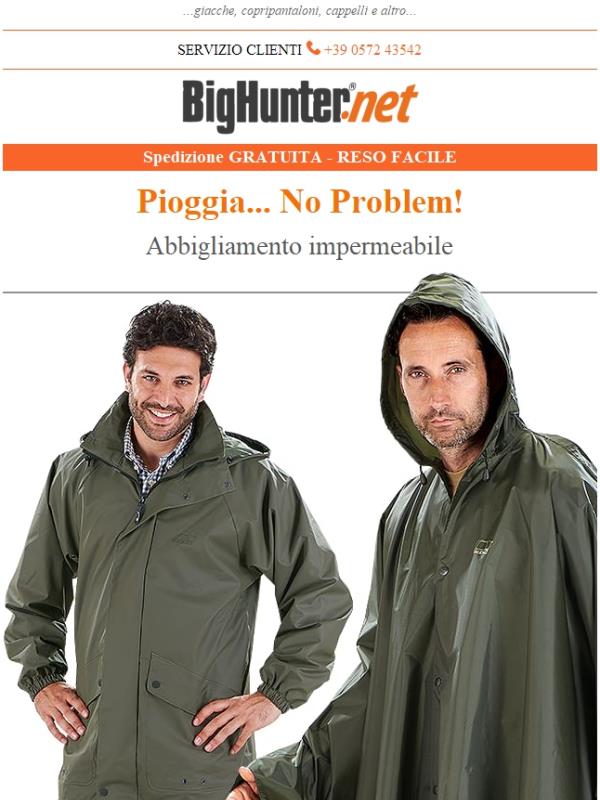 Scopri l'abbigliamento impermeabile Baleno