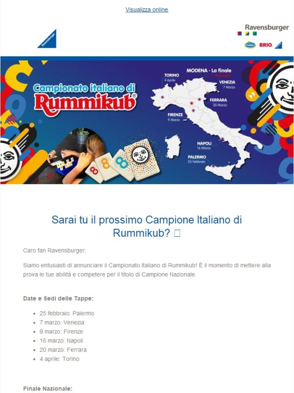 1,2,3...Campionato Rummikub!🎉​