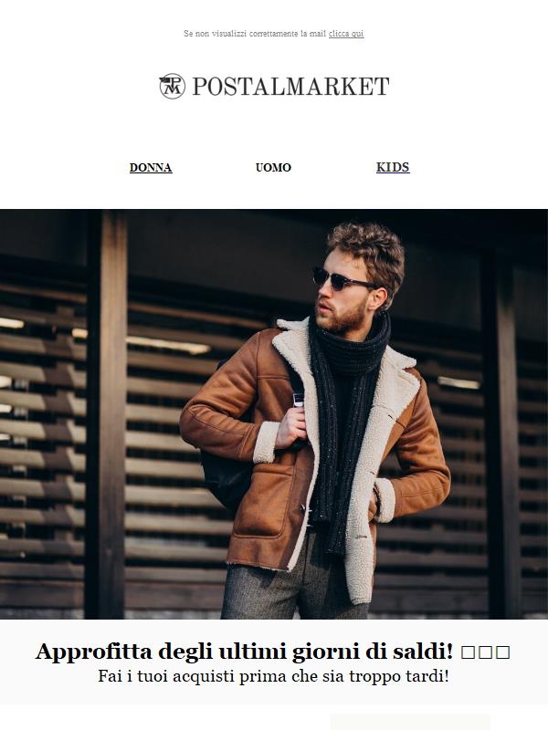 Ultimi giorni di saldi: Approfitta delle offerte prima che finiscano! 🛍️