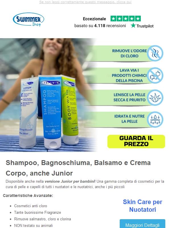 🌊 Sono Arrivati i Cosmetici Anticloro, Fantastici ✨ anche per bambini 🤩
