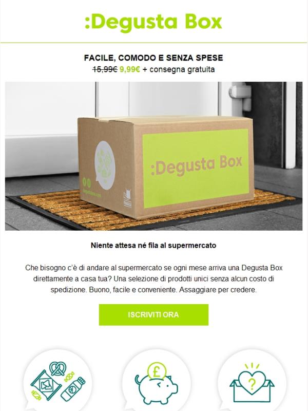 Consegna gratuita a domicilio 🚚