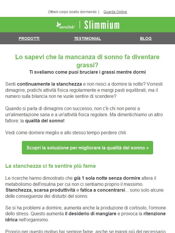 Poco sonno = più chili