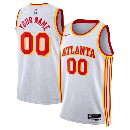 Maglia Atlanta Hawks Nike Association Swingman - Personalizzata - Unisex