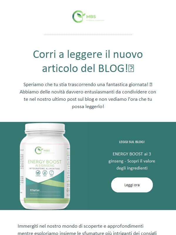 ENERGY BOOST ai 3 ginseng - Scopri il valore degli ingredienti