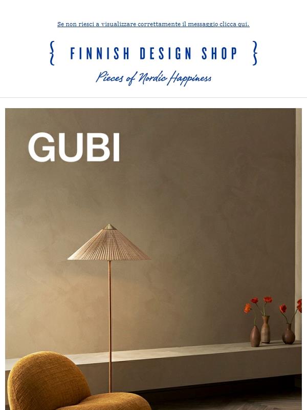 Da noi in esclusiva: ricevi in omaggio Raisonné 03 di GUBI acquistando una lampada di Tynell