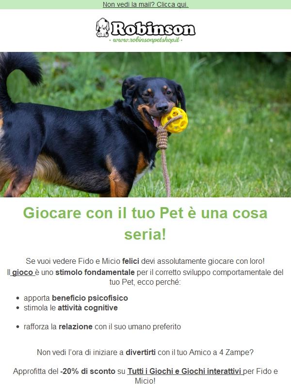 Divertirsi a poco prezzo? Da Robinson è possibile!