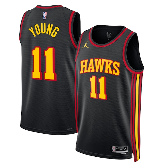 Atlanta Hawks Jordan Statement Edition Swingman Jersey - Nero - Trae Young - Unisex