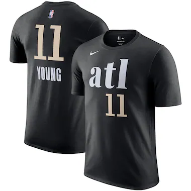  Nike City Edition Nome e Numero T-Shirt - Trae Young - Uomo