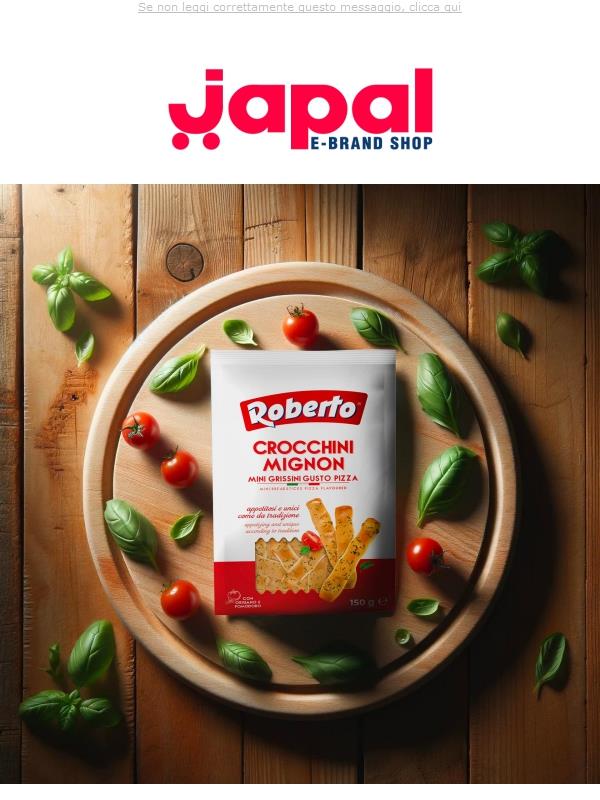 🛒 5€ in regalo sui prodotti Roberto