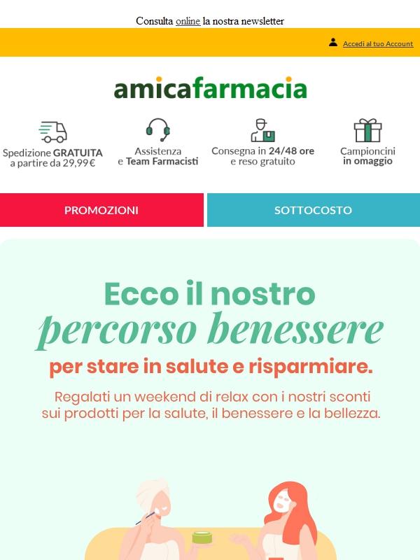 💚 Mettiti comodo! Al tuo benessere pensiamo noi
