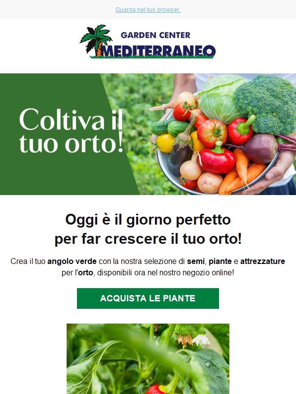 È finalmente arrivato il momento di fare l'orto! 😍