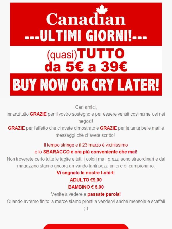 🍁Ultimi giorni prima della chiusura!