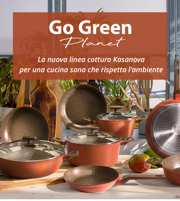 Go Green per una cottura sana che rispetta l'ambiente