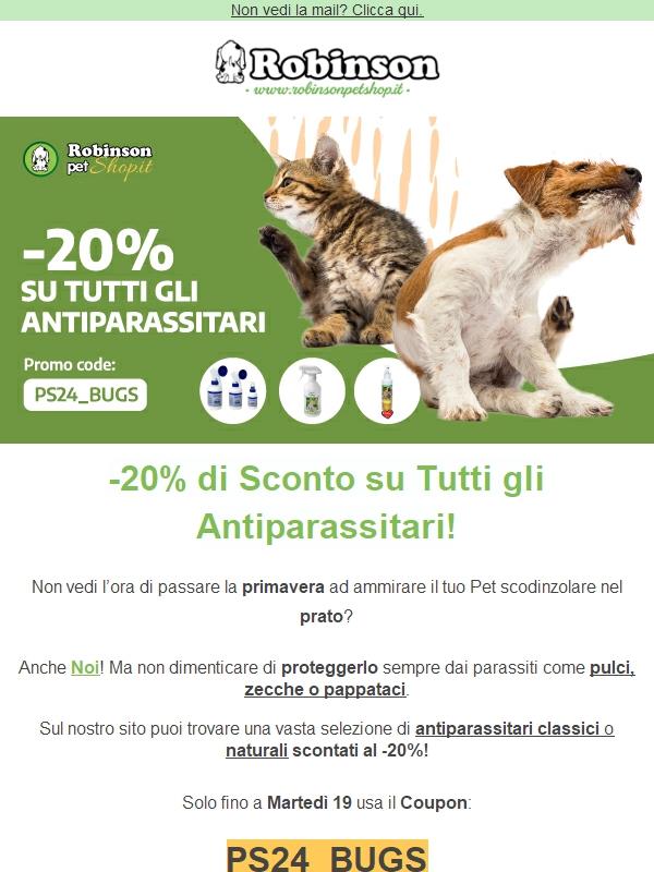-20% di sconto per prepararti alla primavera!