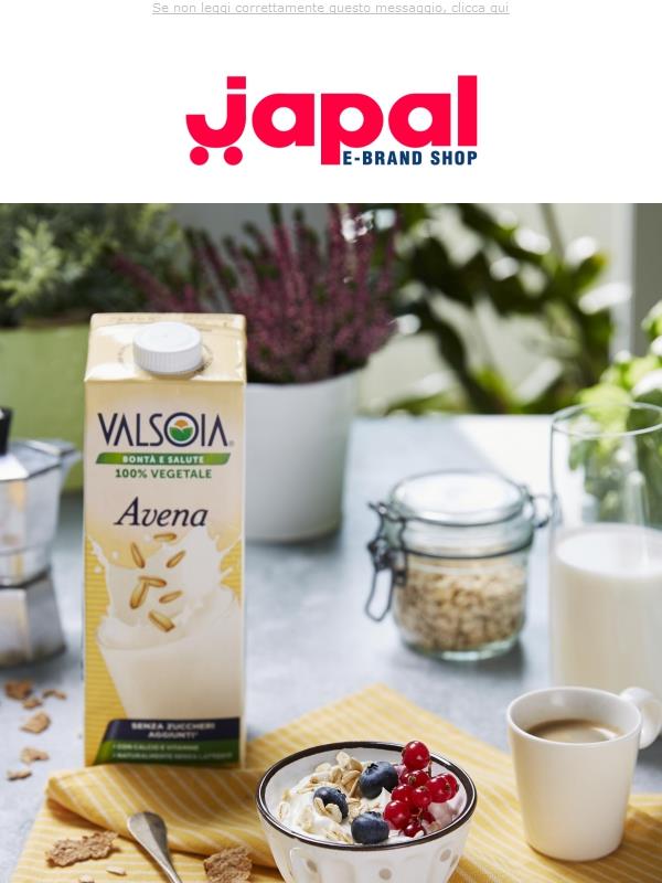 🛒 5€ in regalo sui prodotti Valsoia