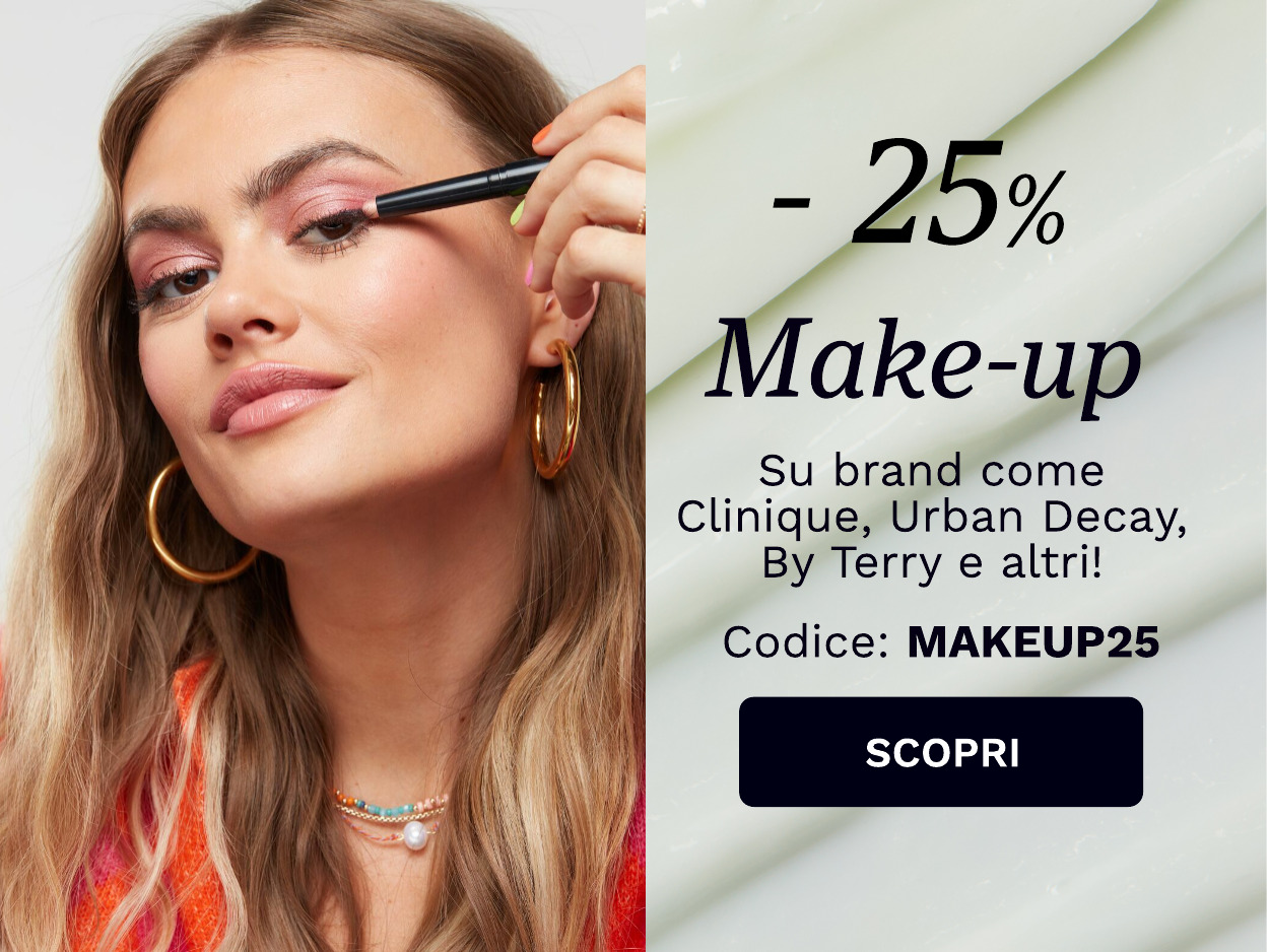 25 per cento di sconto nel makeup