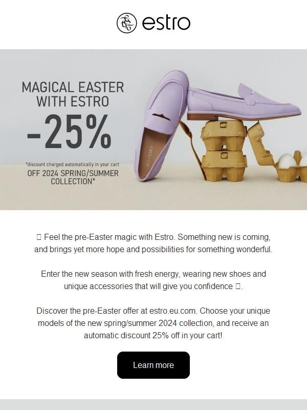 🌿 25% off the spring/summer '24 collection