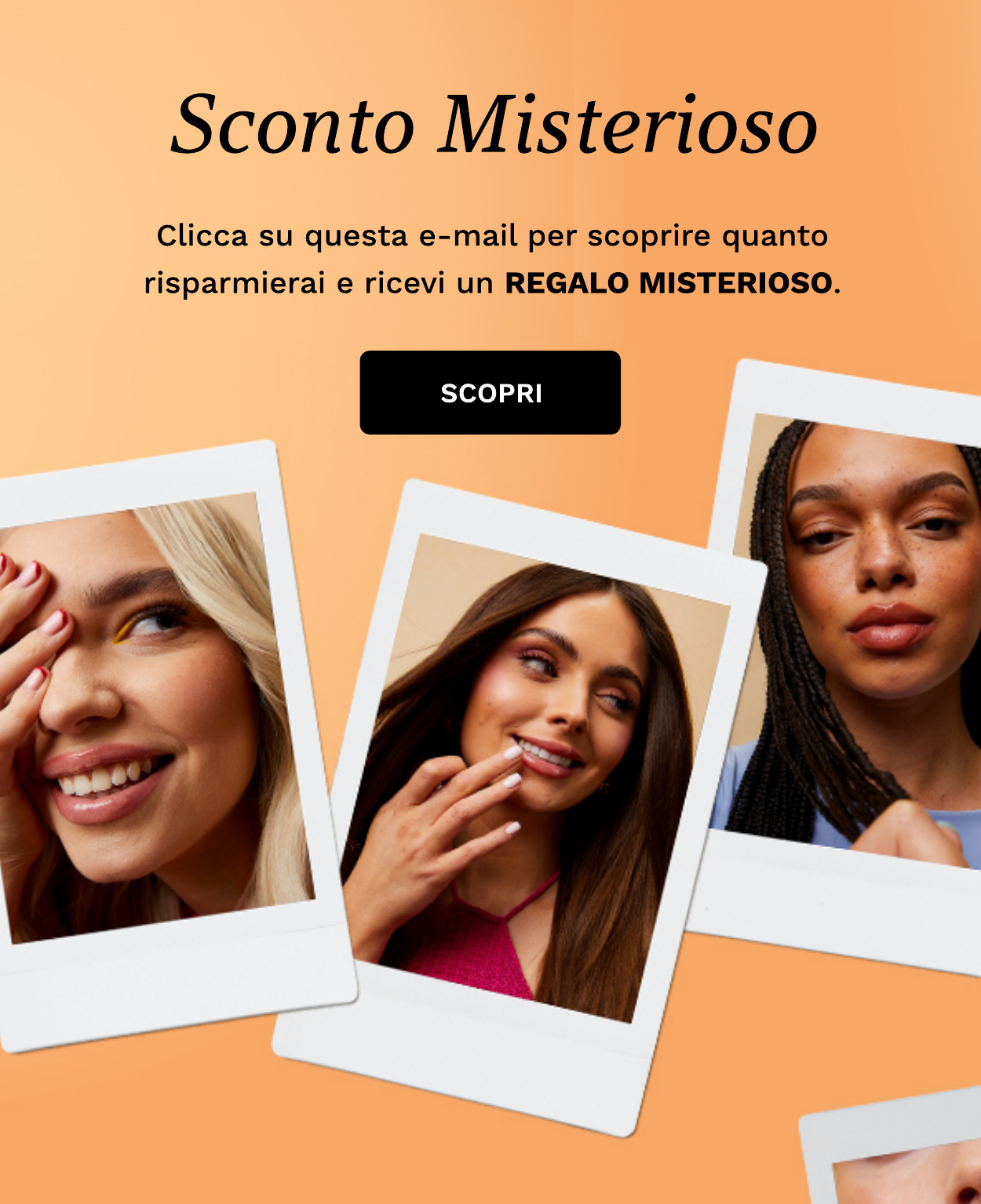 sconto misterioso + regalo misterioso