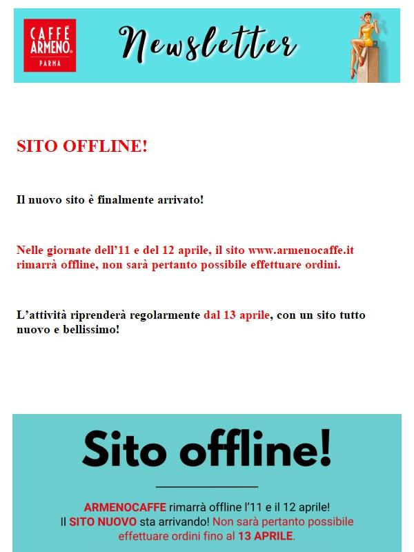 SITO OFFLINE❗