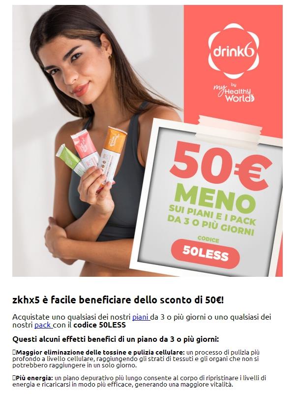 Avrai uno sconto di 50€! Ecco come ottenerlo :)
