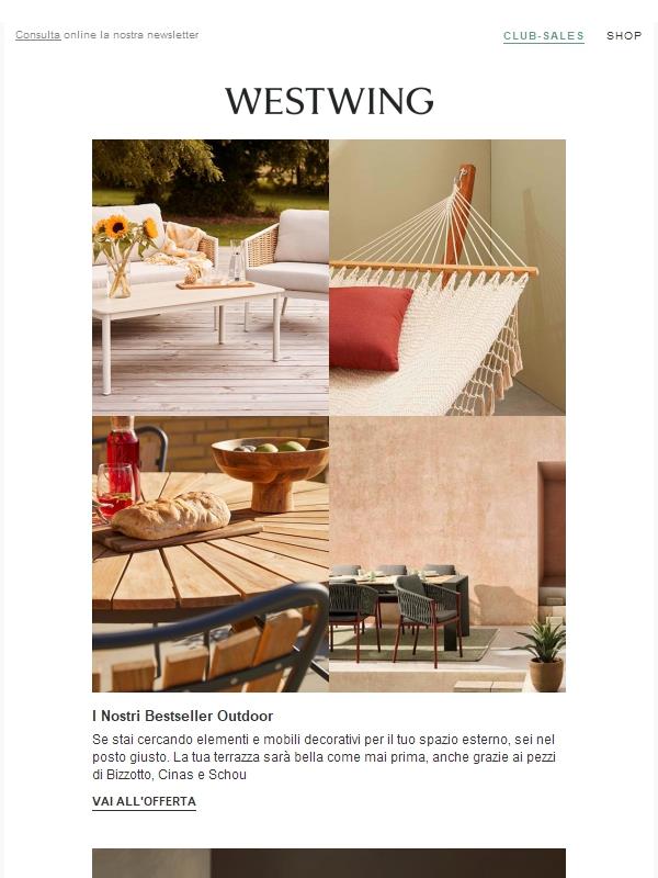 I Nostri Bestseller Outdoor I Excelsa