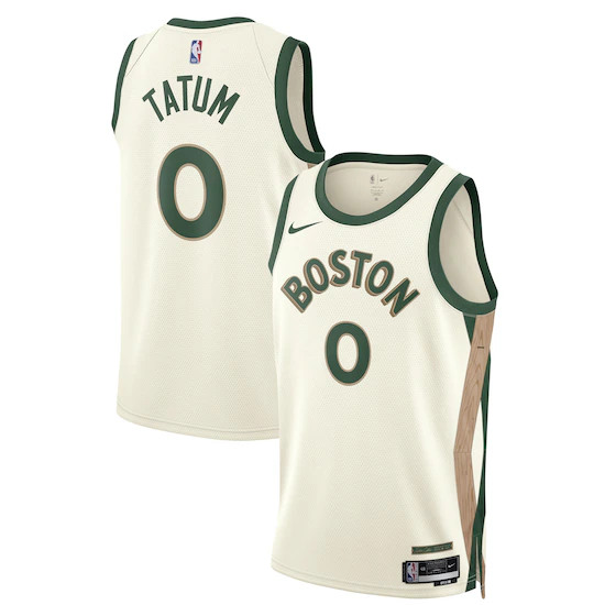 Maglia Boston Celtics Nike City Edition Swingman - Jayson Tatum - Unisex