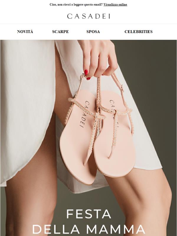 Ultime 24 ore: Fino al -40% per la Festa della mamma!