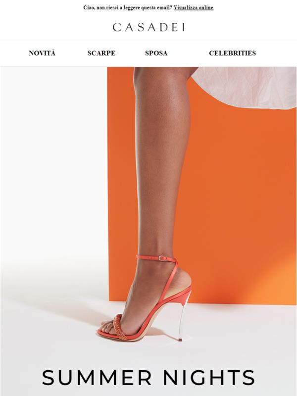 Mille e un modello per brillare nelle notti d’estate!