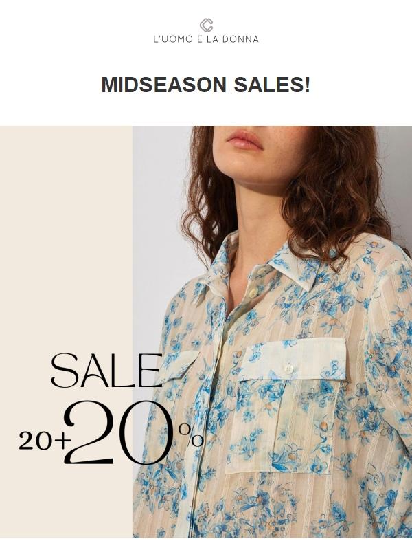 REMIND - 20+20 MIDSEASON SALES!