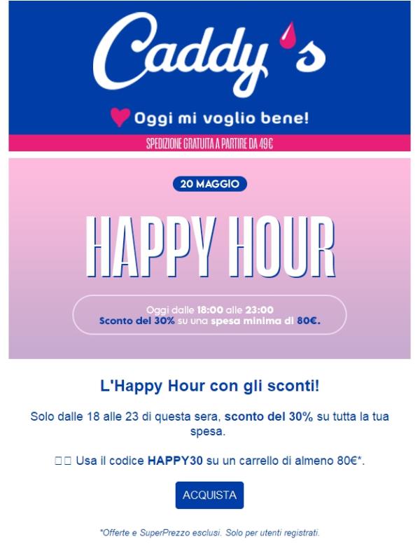 Happy Hour con gli sconti🤩