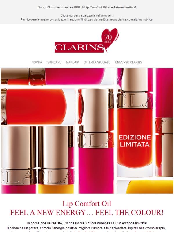 NUOVI Lip Comfort Oil in edizione limitata: scoprili subito!