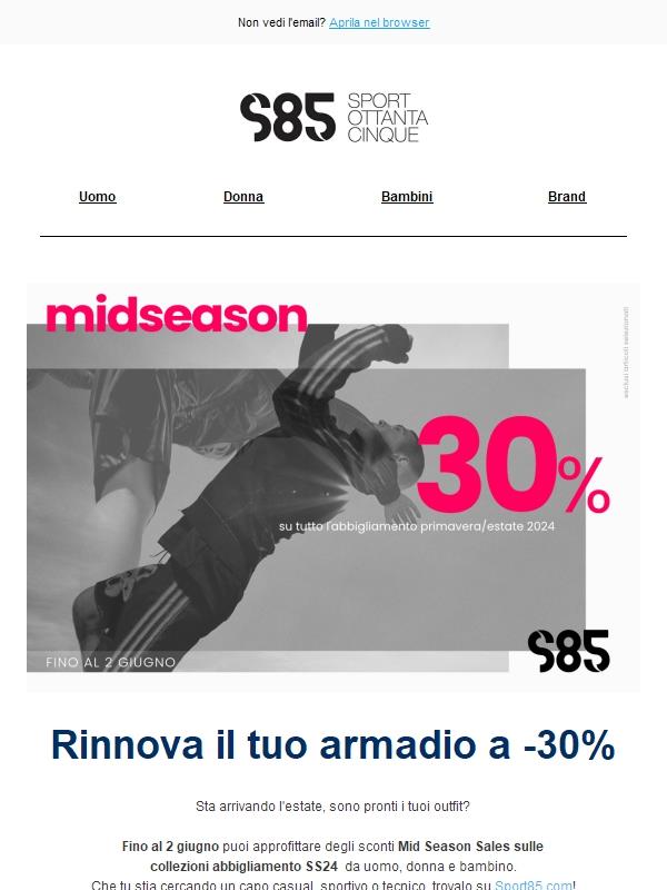 Sconti Mid Season Sales!