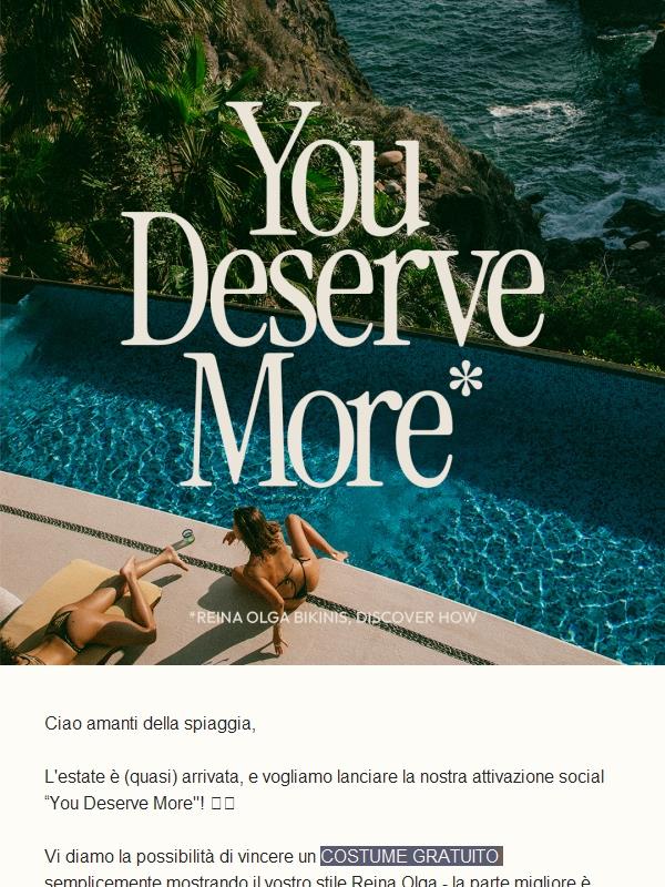 Ottieni il tuo bikini gratuito! 🌴✨