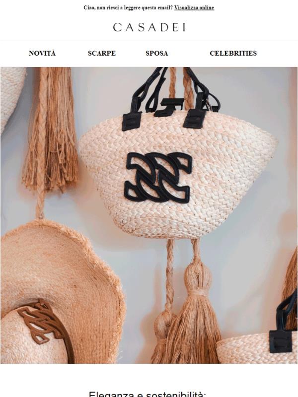 Scopri Panarea: la nuova collezione sostenibile di Casadei