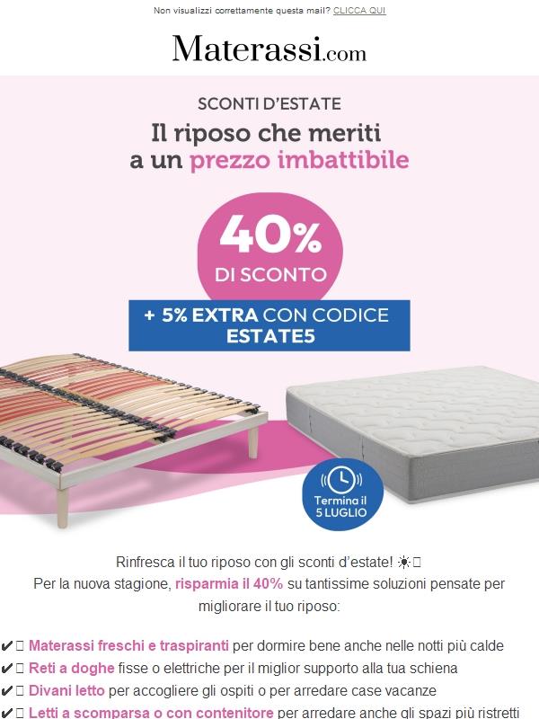 approfitta degli sconti d'estate 🤩