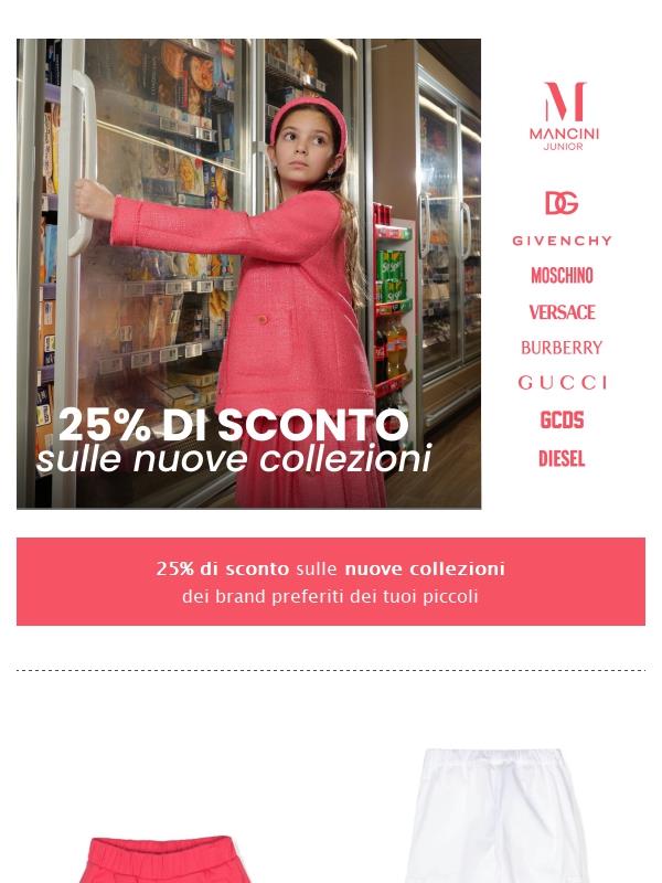 25% di sconto sulle nuove collezioni 🌹​