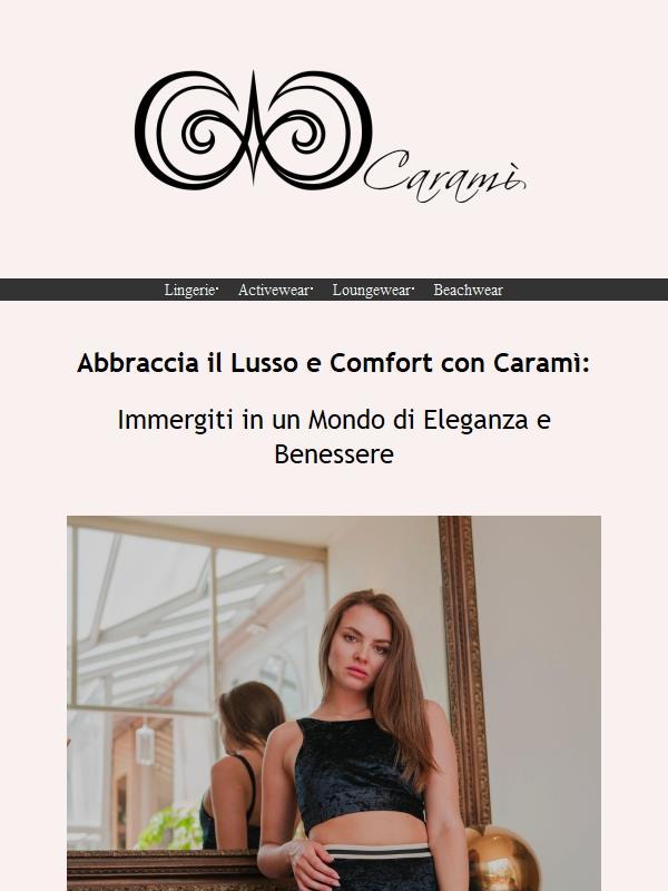 Abbraccia il Lusso e il Comfort con Caramì: Immergiti in un Mondo di Eleganza e Benessere🥰