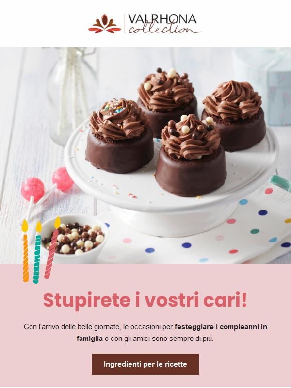 Un compleanno goloso in arrivo? 🎂